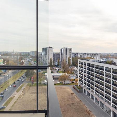 Wola Chic Blue Apartment Warschau Exterior foto
