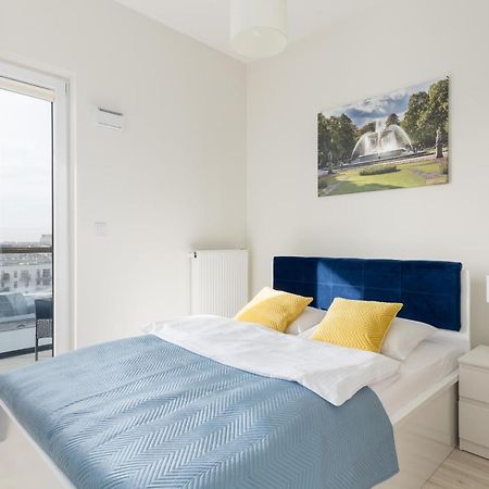 Wola Chic Blue Apartment Warschau Exterior foto